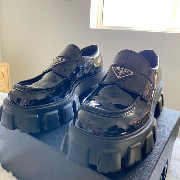 Prada pattent loafers - Picture 11 of 13